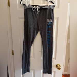 Lightweight Detroit Lions drawstring jogger pajama / lounge pants